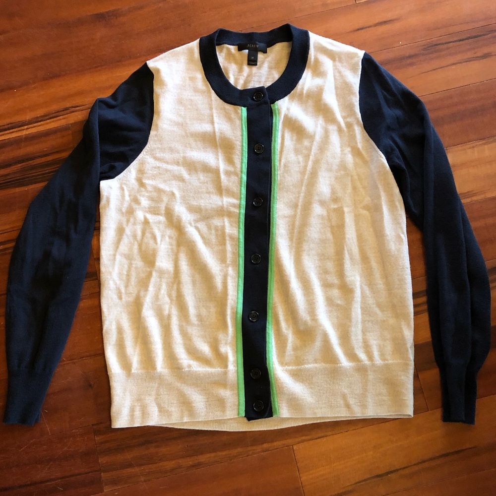 J Crew Wool Cardigan